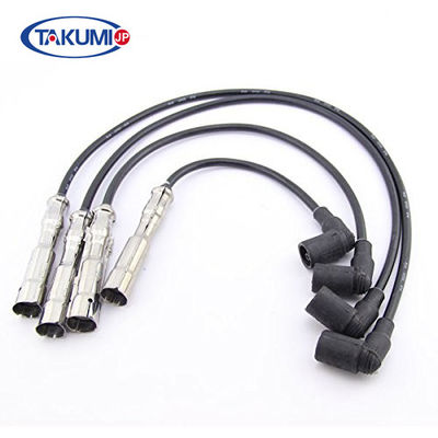 acheter La basse bougie d'allumage de résistivité câble en plastique, fil de bobine de bougie d'allumage de 7mm pour Ford fabrication en ligne