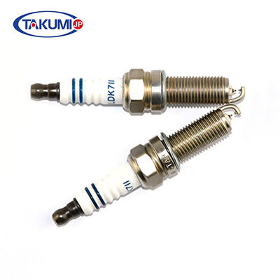 acheter 11 bougies d'allumage de véhicule de PEUGEOT nickellent la chaîne de la chaleur de l'électrode 6 anti-corrosive fabrication en ligne